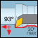 Int. 55° Diamond 93 95° Approac